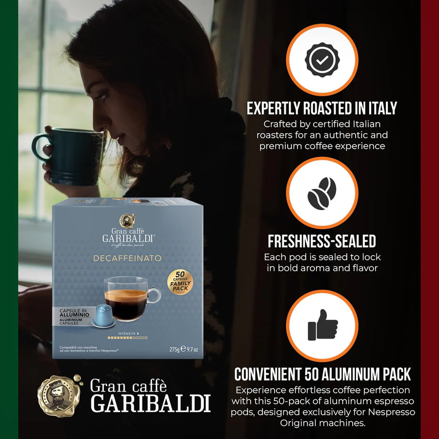 Gourmet Decaf Espresso ( 200 capsules per box )